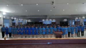 พิธีเข้าประจำหมู่ยุวกาชาด โรงเรียนมัธยมวัดหนองแขม ปีการศึกษา 2568