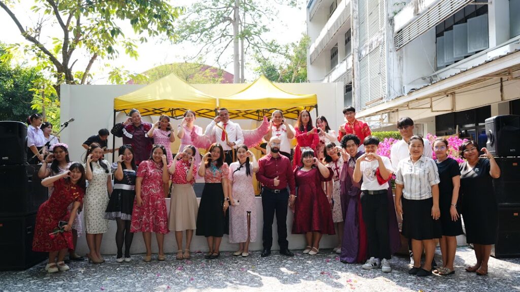 HAPPY VALENTINE’ S DAY      14 FEBRUARY 2026     MATTHAYOM WAT NONGKHAEM SCHOOL